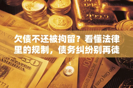 武汉欠债不还被拘留？看懂法律里的规制，债务纠纷别再徒劳奔波