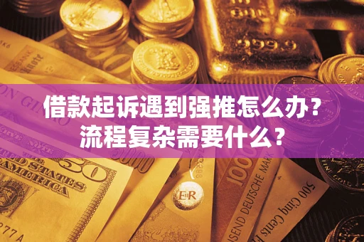 武汉借款起诉遇到强推怎么办？流程复杂需要什么？