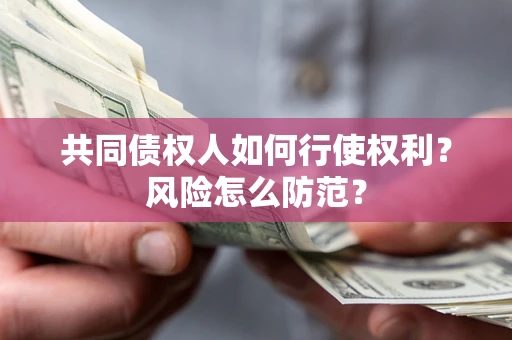 武汉共同债权人如何行使权利？风险怎么防范？