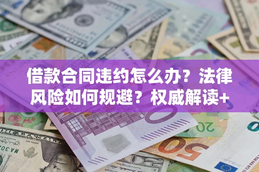 武汉借款合同违约怎么办？法律风险如何规避？权威解读+实用指南