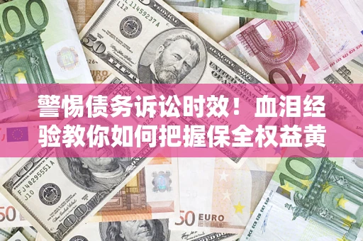 武汉警惕债务诉讼时效！血泪经验教你如何把握保全权益黄金期