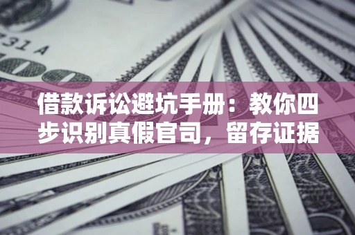 武汉借款诉讼避坑手册：教你四步识别真假官司，留存证据不踩雷