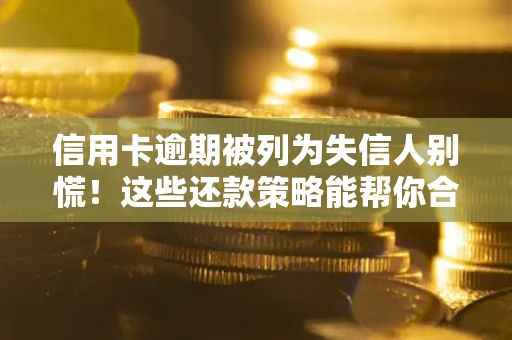 武汉信用卡逾期被列为失信人别慌！这些还款策略能帮你合法止损