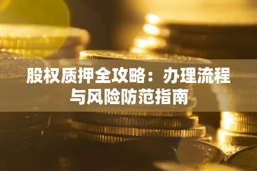 武汉股权质押全攻略：办理流程与风险防范指南
