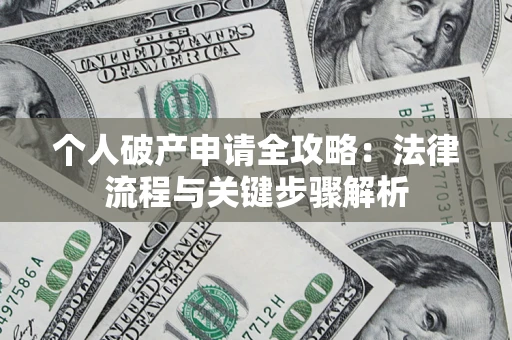 武汉个人破产申请全攻略：法律流程与关键步骤解析
